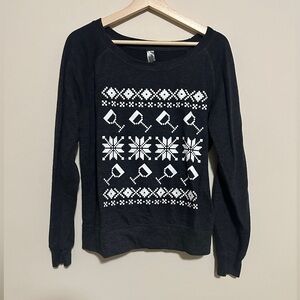 Wine and Snowflake Women's shirt